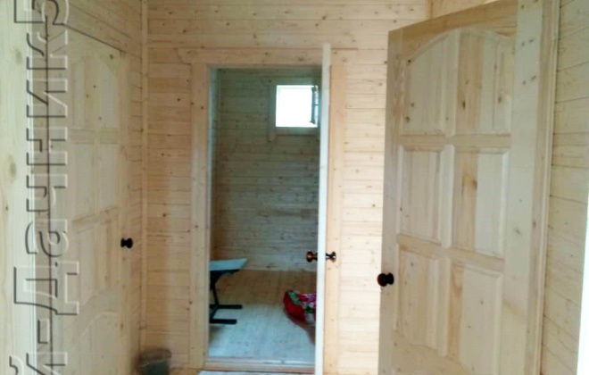 4 Каркасно-щитовой дом по проекту ОД-7, 6×8, 48 м², Рязанская область,  Милославский район, Село Чернава (5)